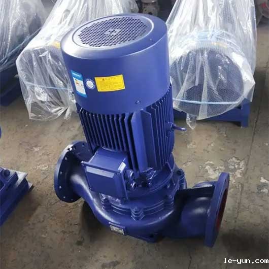 立式管道离心泵的工作原理及结构组成